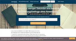 Desktop Screenshot of onlinevoten.de